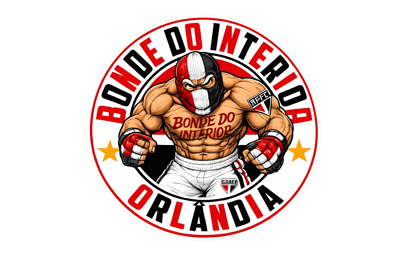 Escudo oficial do Bonde do Interior Orlândia